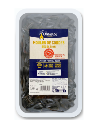 Moules de Corde en barquette prêtes à cuire 