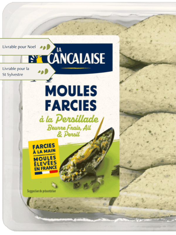 Moules farcies à la persillade