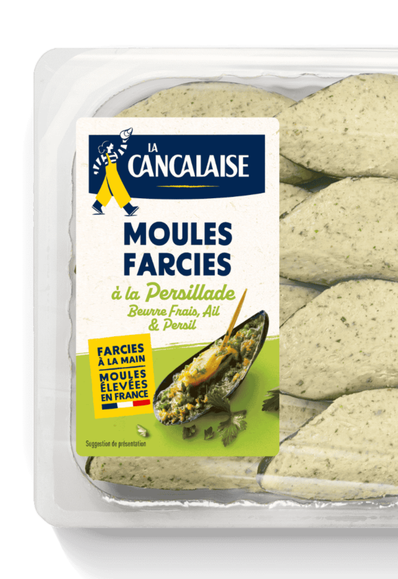 Moules farcies à la persillade