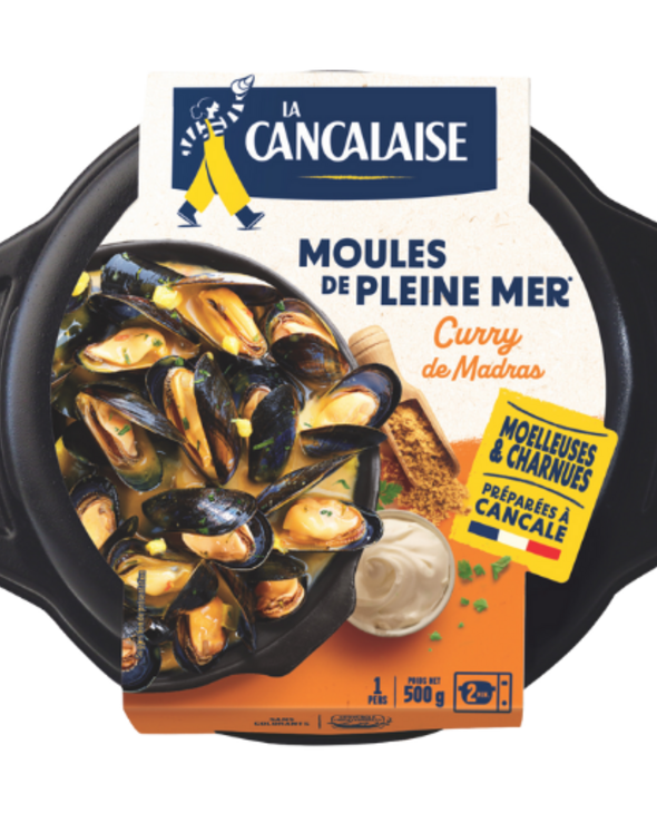 Moules de Pleine Mer au curry de Madras