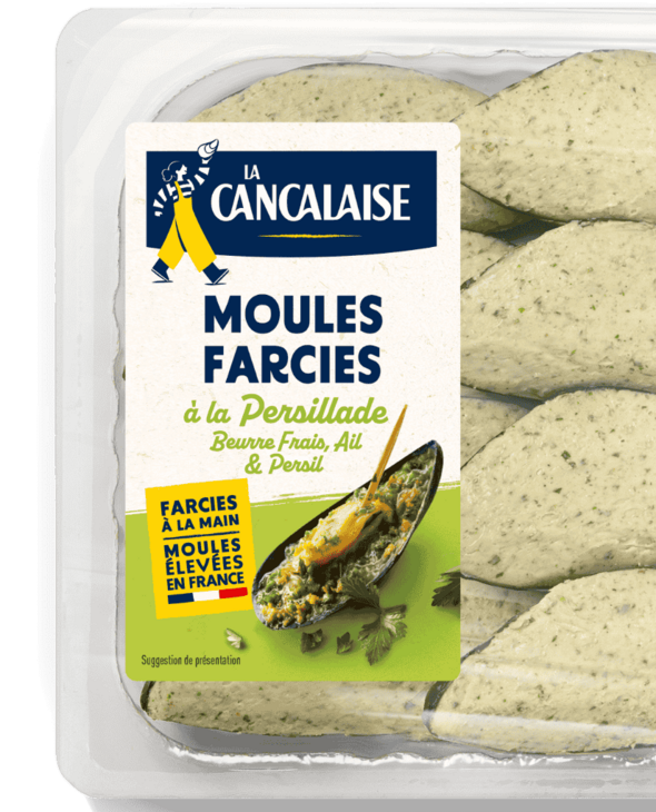 Moules farcies à la persillade