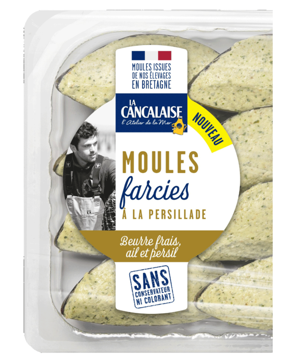 Moules farcies à la persillade