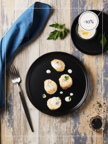 Noix de saint Jacques fraiches décoquillées