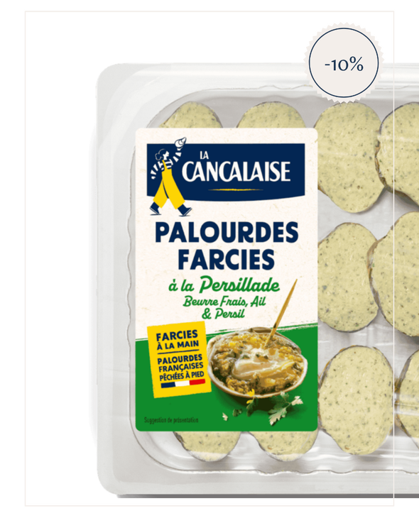 Palourdes farcies à la persillade