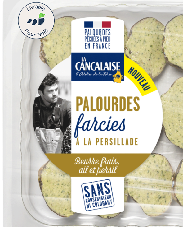 Palourdes farcies à la persillade