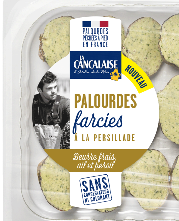 Palourdes farcies à la persillade
