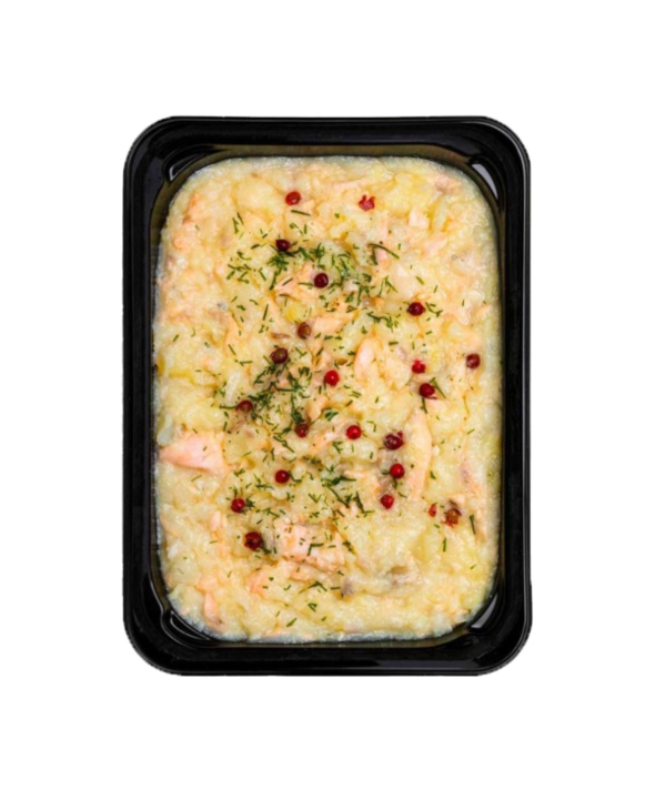 Parmentier de saumon à l'aneth