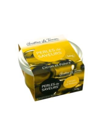 Perle de saveurs Citron et poivre