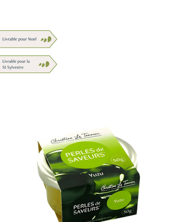 Perle de saveurs Yuzu
