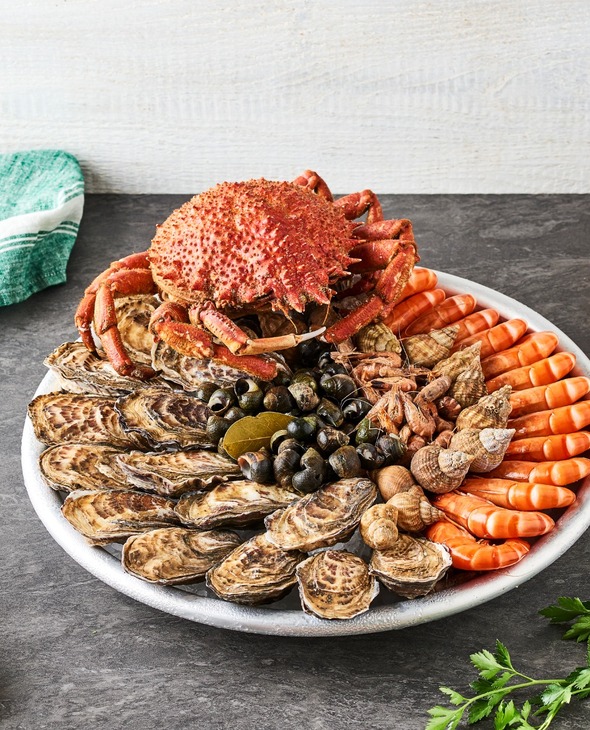 Plateau de fruits de mer de la Fête des Pères
