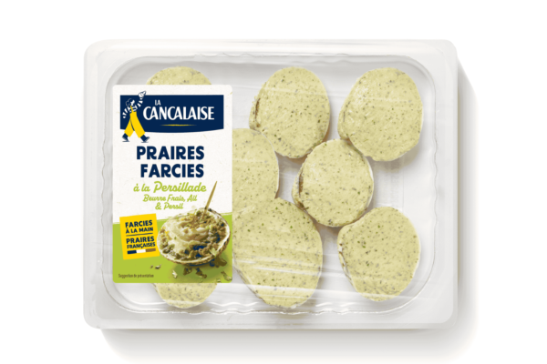 Praires farcies à la persillade