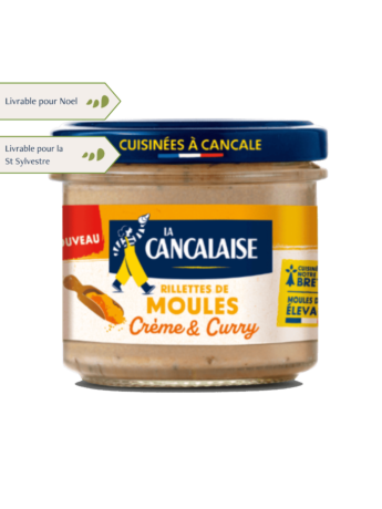 Rillettes de Moules à la Crème & au Curry 