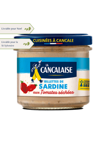 Rillettes de Sardines aux tomates séchées 