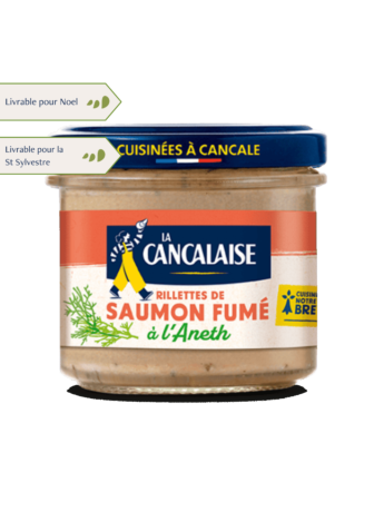 Rillettes de Saumon Fumé à l'Aneth 