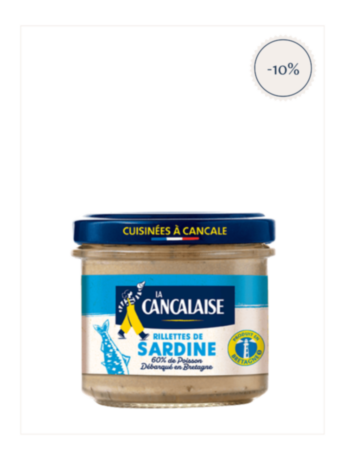 Paté de sardina natural