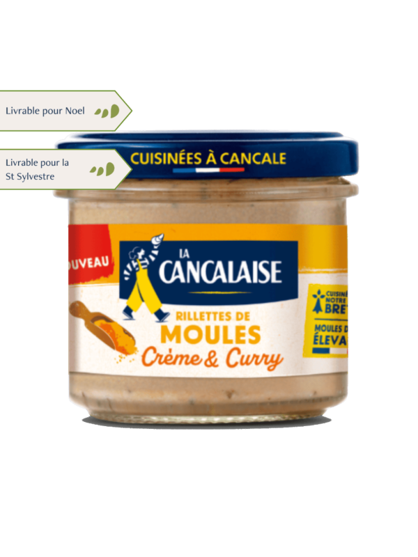 Rillettes de Moules à la Crème & au Curry 