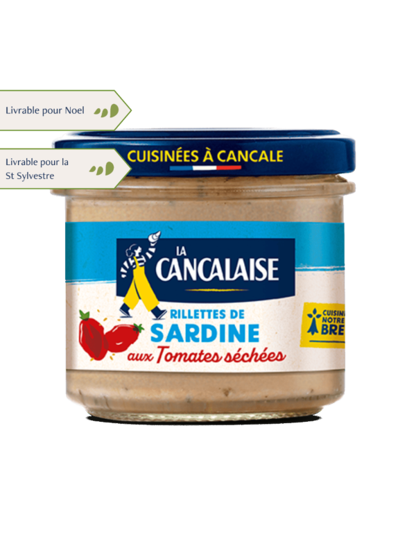 Rillettes de Sardines aux tomates séchées 