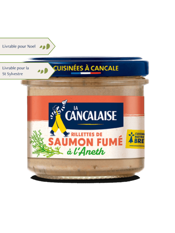 Rillettes de Saumon Fumé à l'Aneth 