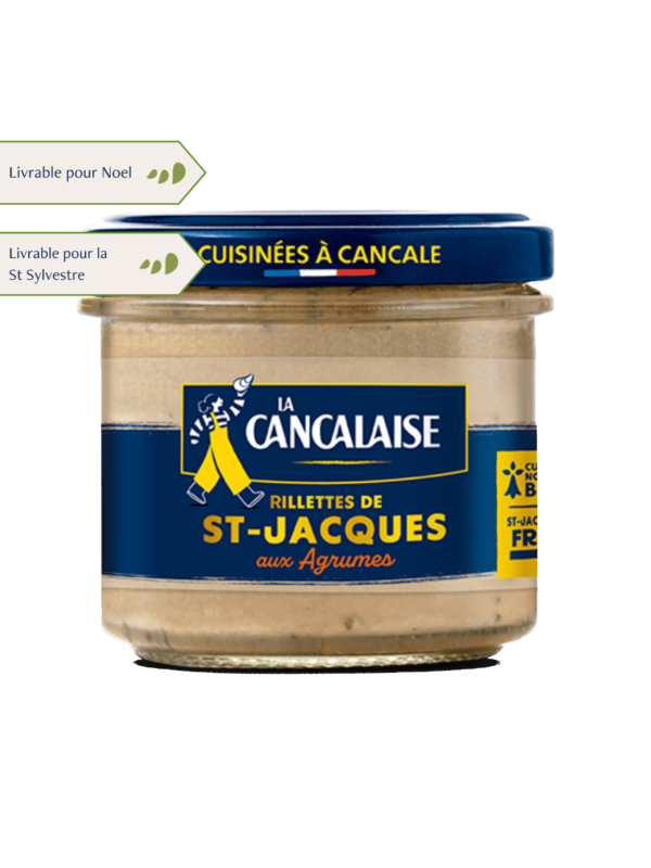 Rillettes de Coquilles Saint Jacques aux agrumes