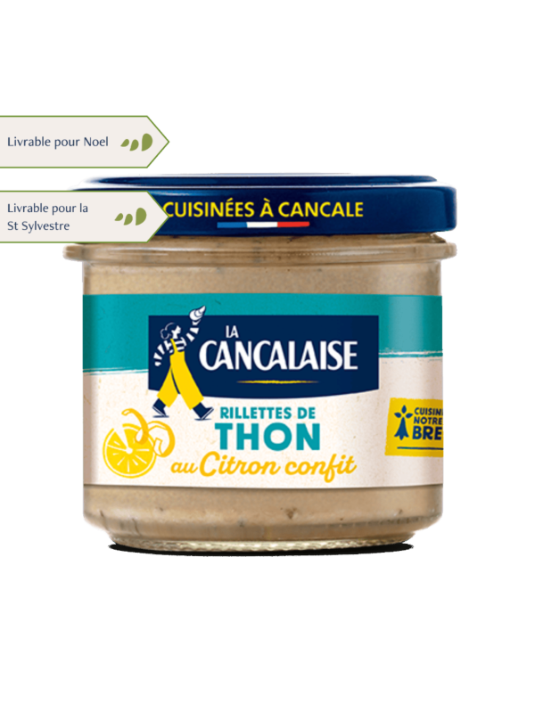 Rillettes de Thon au citron confit 