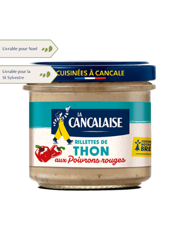 Rillettes de Thon aux poivrons rouges 