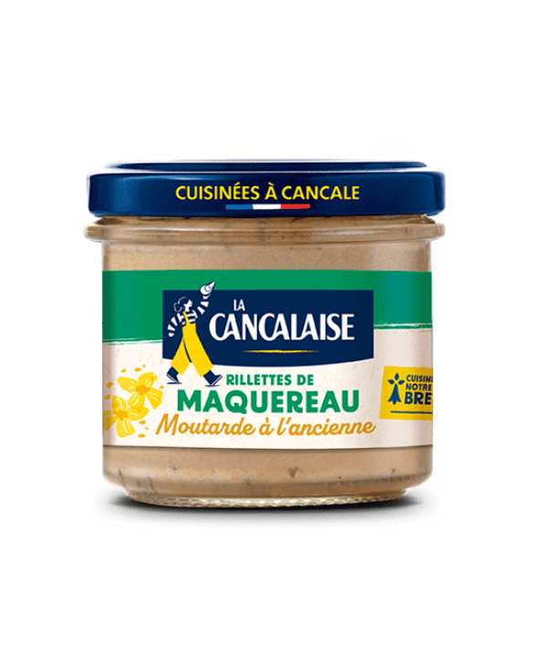 Rillettes de Maquereau à la moutarde à l'ancienne 