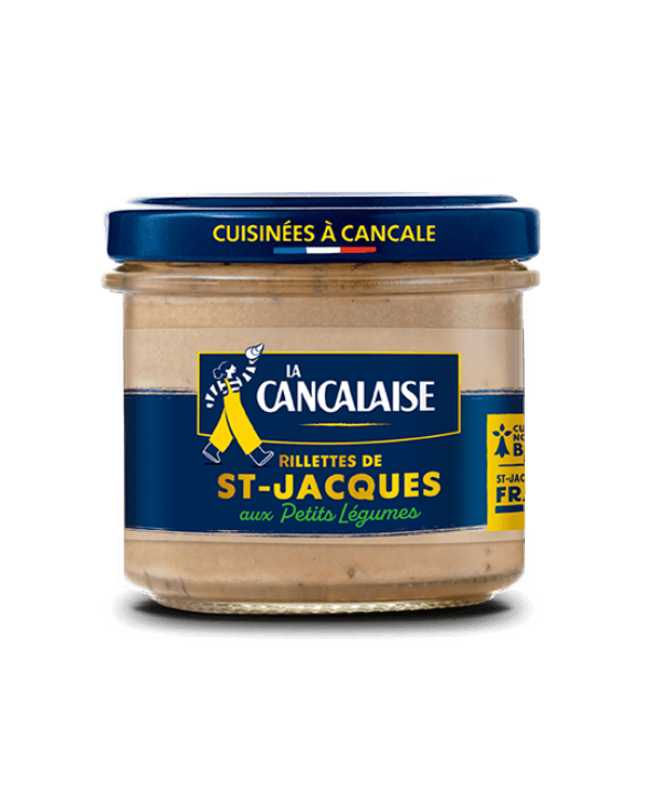 Rillettes de Coquilles Saint Jacques aux petits légumes