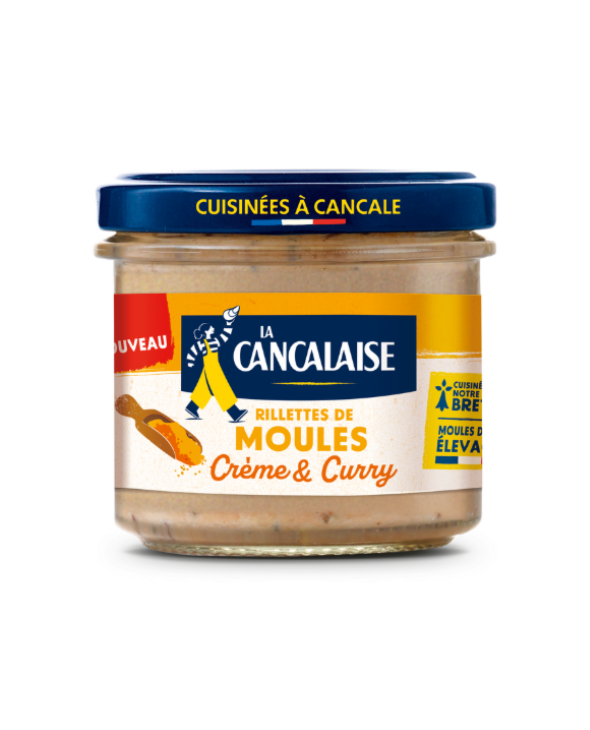Rillettes de Moules à la Crème & au Curry