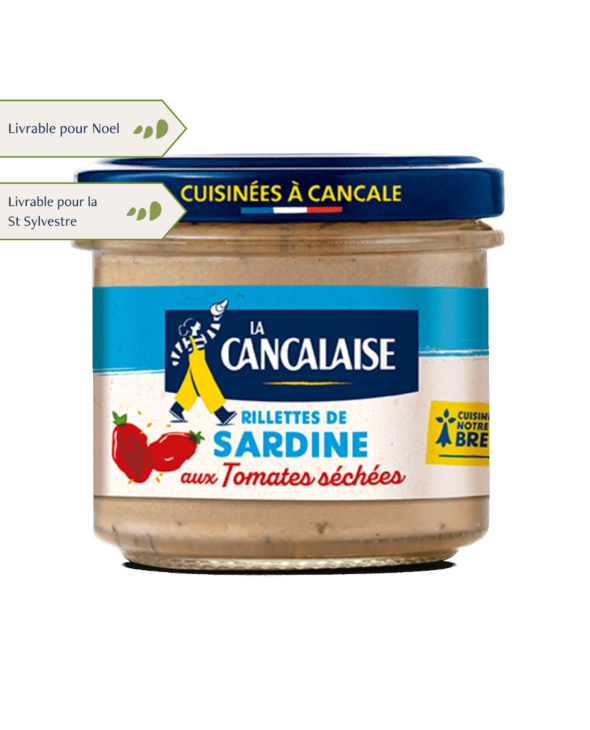 Rillettes de Sardines aux tomates séchées 