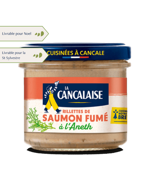 Rillettes de Saumon Fumé à l'Aneth 