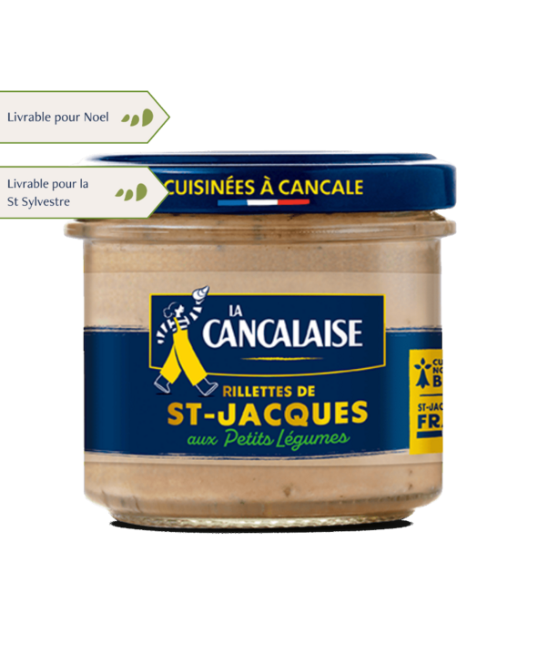 Rillettes de Coquilles Saint Jacques aux petits légumes