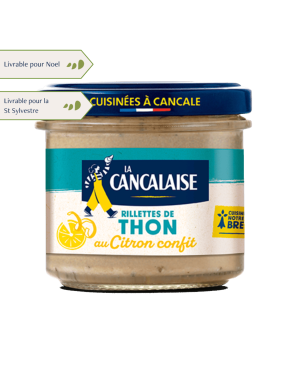 Rillettes de Thon au citron confit 