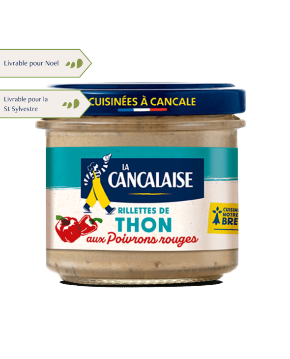 Rillettes de Thon aux poivrons rouges 