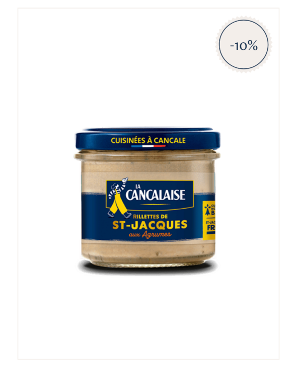 Rillettes de Coquilles Saint Jacques aux agrumes