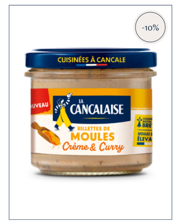 Rillettes de Moules à la Crème & au Curry 
