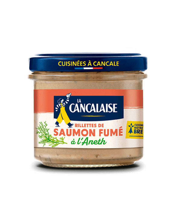 Rillettes de Saumon Fumé à l'Aneth 