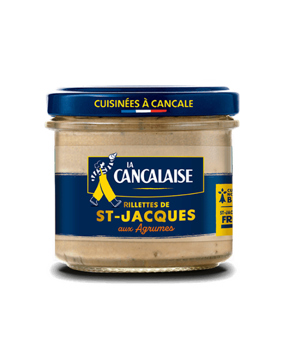 Rillettes de Coquilles Saint Jacques aux agrumes