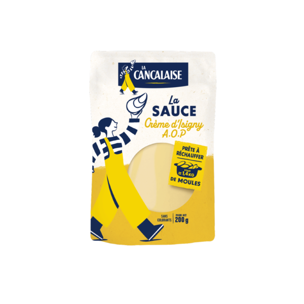 Sauce à la crème d'Isigny AOP et aux oignons 