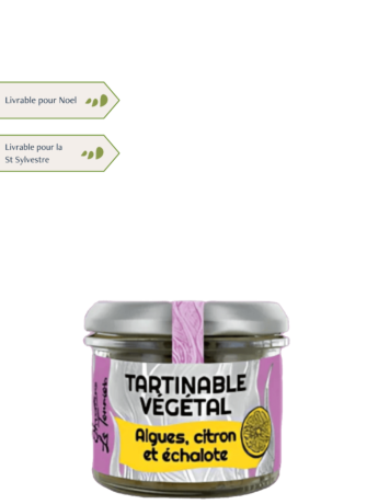 Tartinable d'Algues - Echalotes & Citron