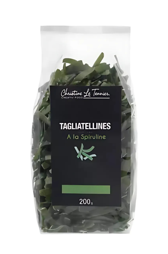 Tagliatellines à la spiruline