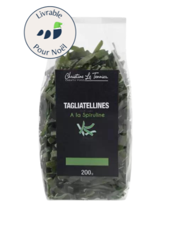 Tagliatellines à la spiruline
