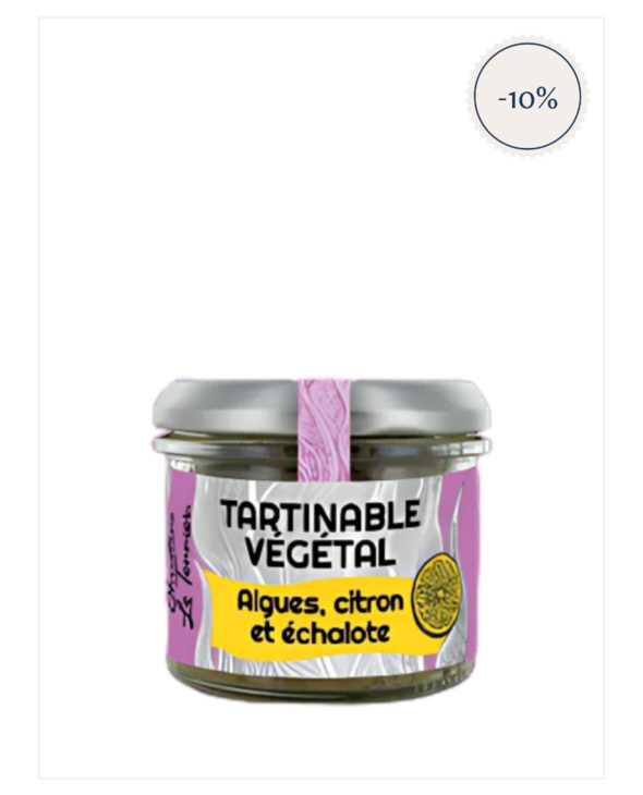 Tartinable d'Algues - Echalotes & Citron