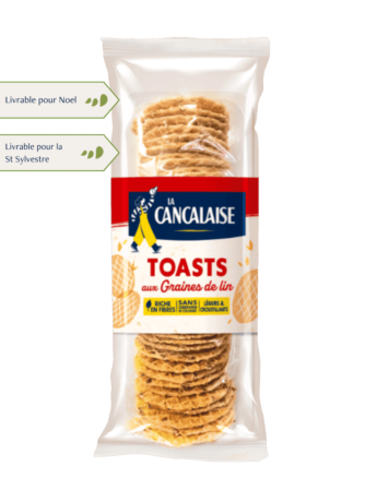 Toasts aux graines de Lin 