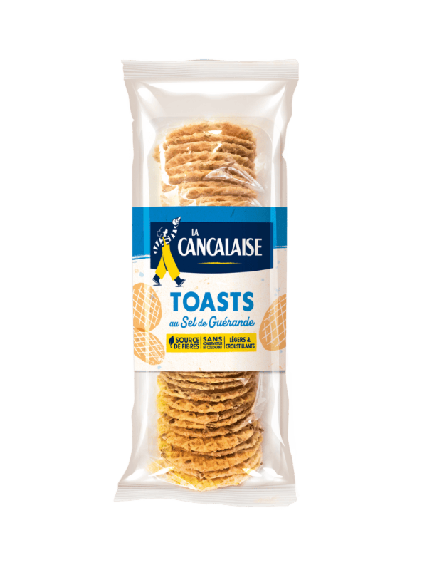 Toasts au sel de Guérande