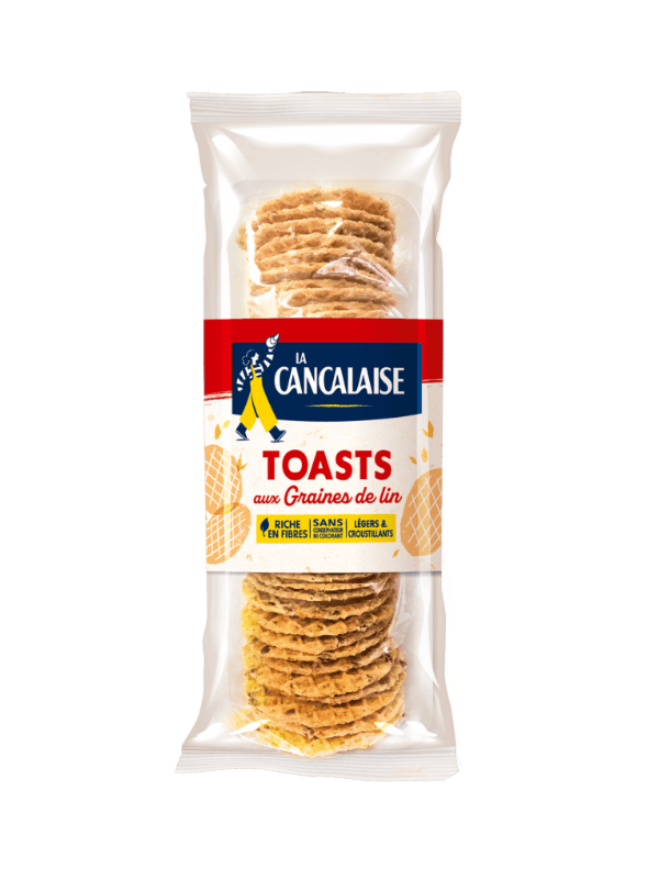 Toasts aux graines de Lin 