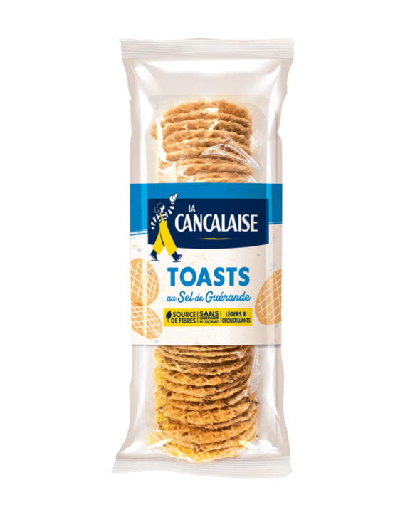 Toasts au sel de Guérande 