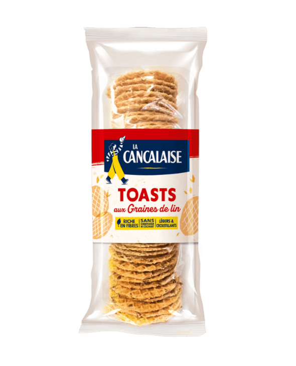 Toasts aux graines de Lin 
