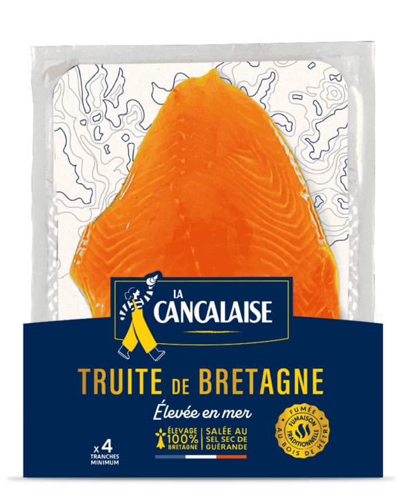 Truite fumée de Bretagne