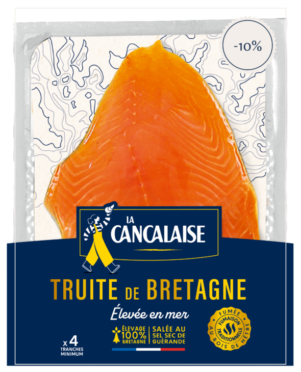 Truite fumée de Bretagne